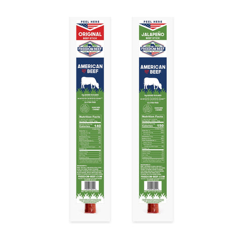 Freedom Beef Sticks - 100% American Beef